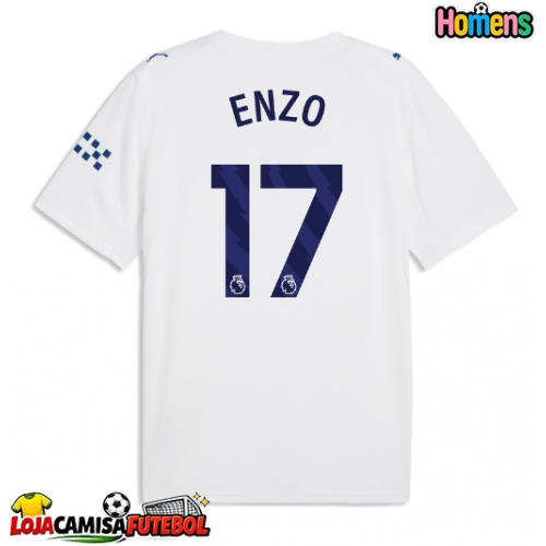 Camisa de Futebol Manchester City Enzo Fernandez #17 Equipamento Alternativo 2026-27 Manga Curta
